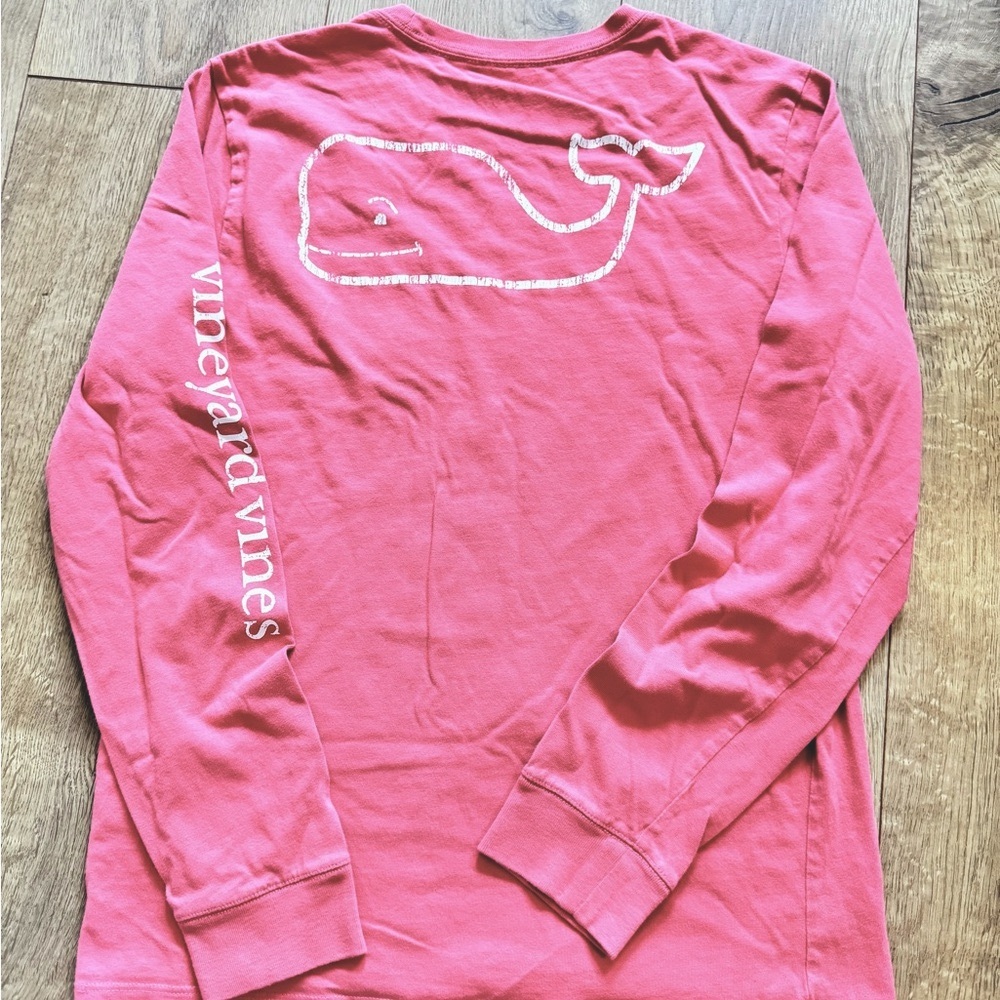 Vineyard Vines Boy’s Red Long Sleeve Shirt